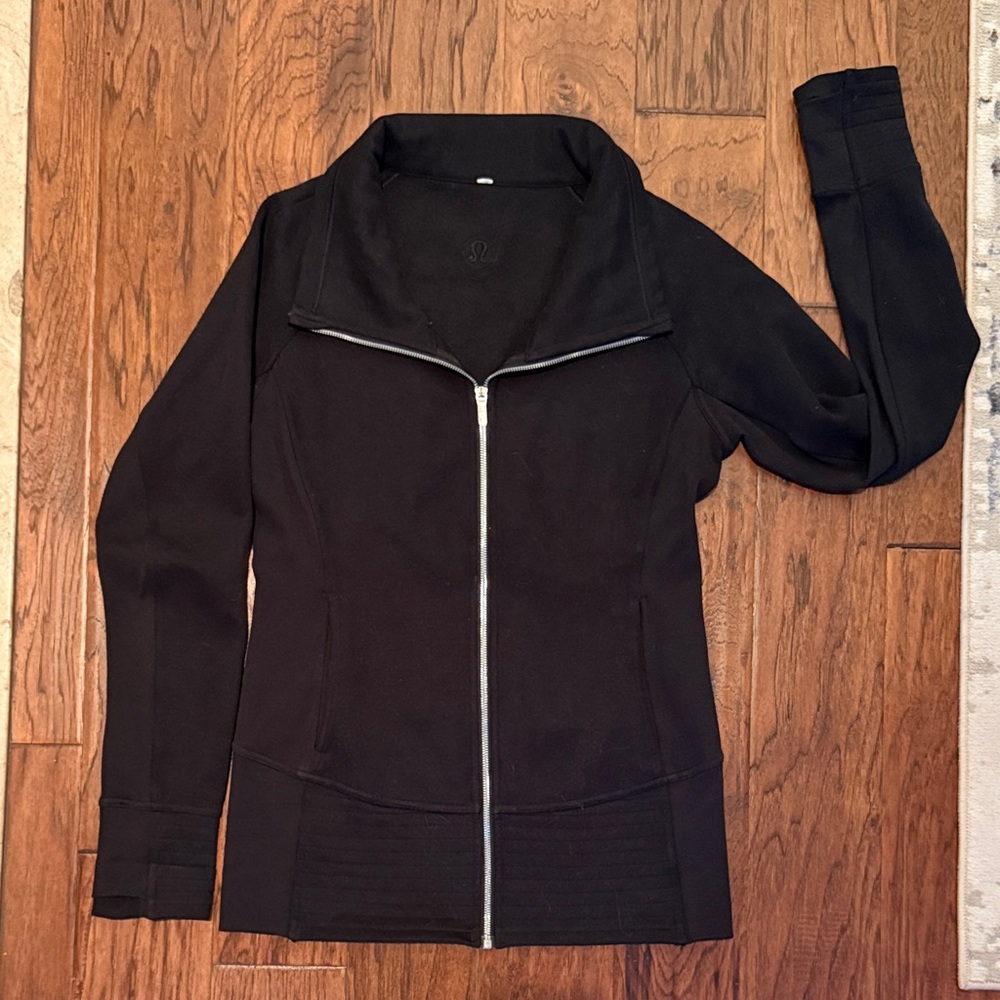 lululemon athletica Black Zip-Up Jacket
